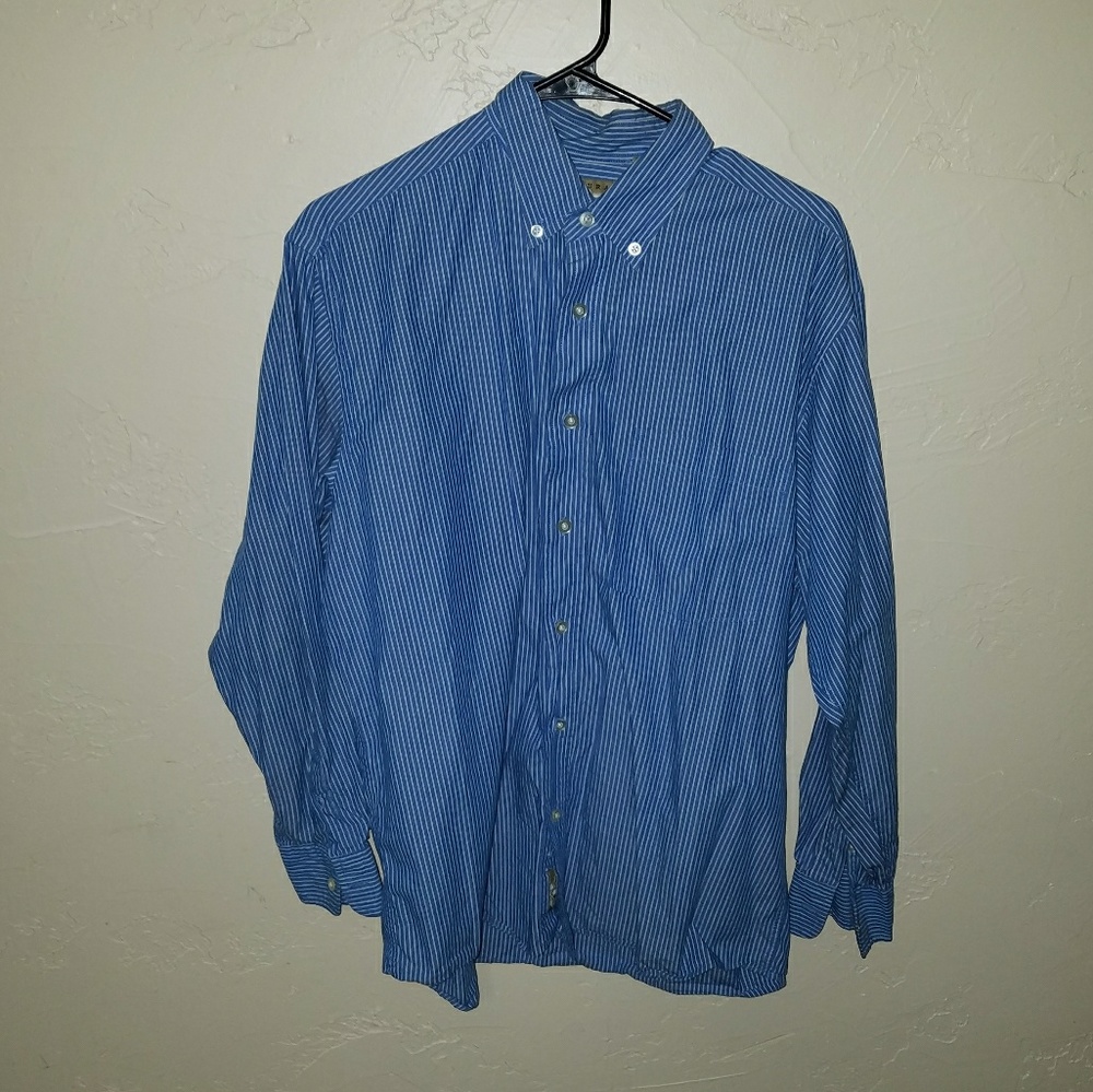 Blue dress shirt